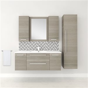 Armoire à pharmacie Collection Silhouette de Cutler Kitchen & Bath, Aria