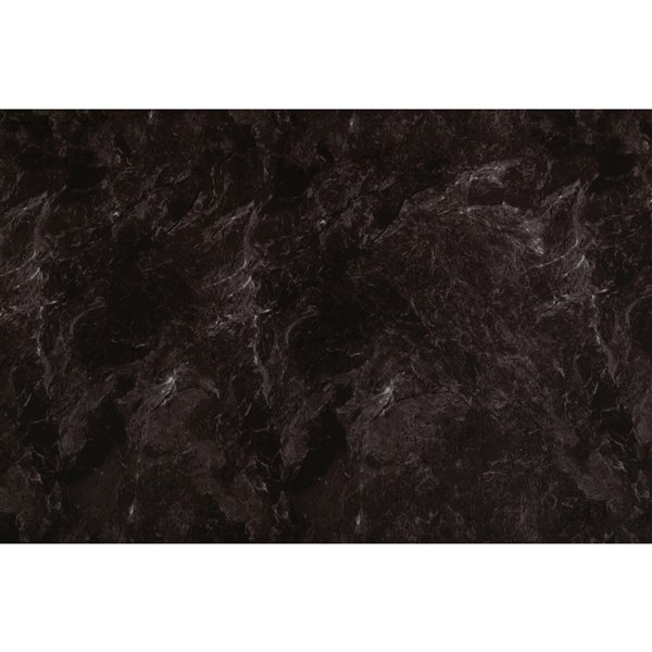 Dundee Deco Falkirk McGowen Peel and Stick Wallpaper Distressed Marble Charcoal Patina Marble - 26.6 Sq. ft.