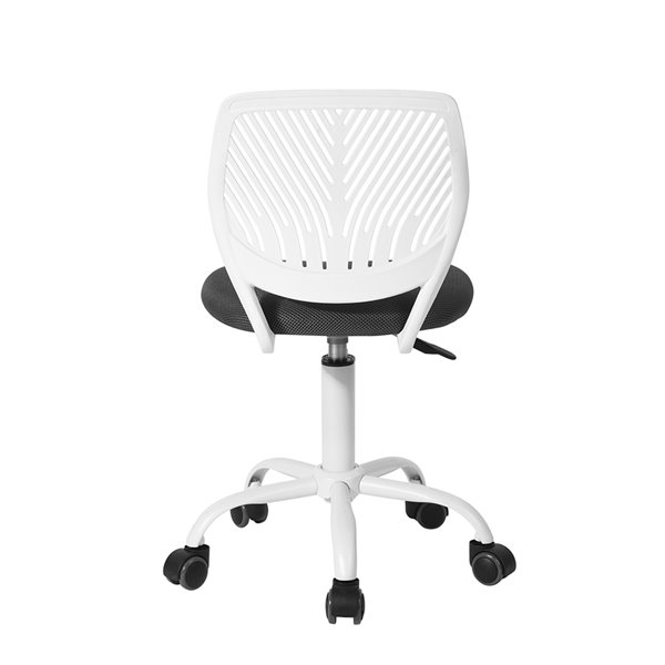 Homycasa Teen Task Chair Adjustable Height Swivel Mesh Office chair - Grey