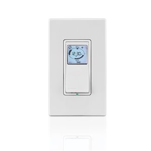 WarmlyYours Hardwired Programmable Timer - White