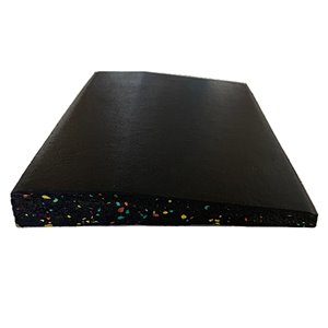 RubberMax Ramp - 19.75-in x 5.75-in - 1.25 sq ft - Black