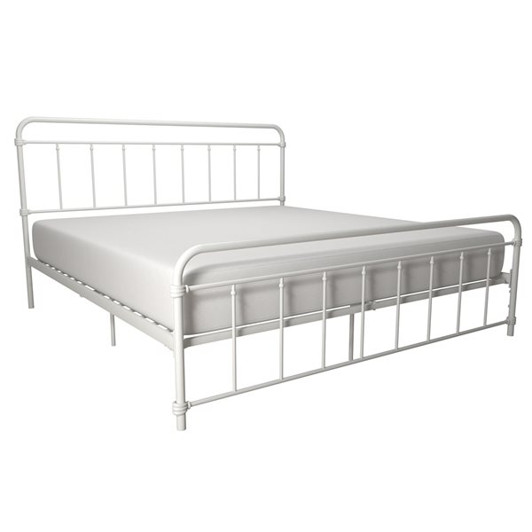 Dhp Wallace Metal Bed King 46 In X, Dhp Wallace Metal Bed Frame