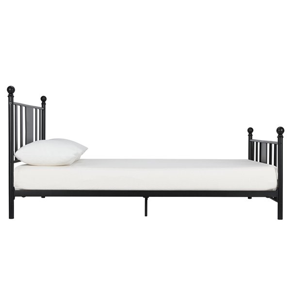 DHP Langham Metal Bed Full 40in x 56in x 77.5in Black 4101029