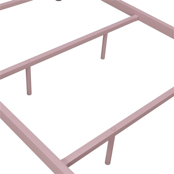Dhp Jenny Lind Metal Bed Twin 47 In, Dhp Jenny Lind Bed Pink Twin
