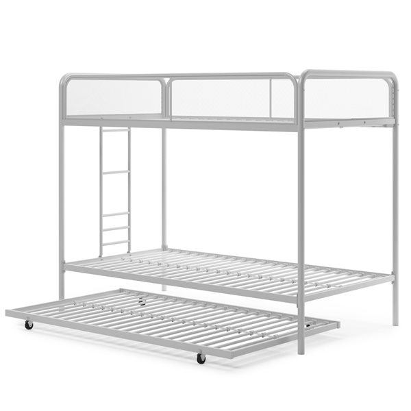 Dhp Triple Bunk Bed Twin 41 5, Twin Over Full Triple Bunk Bed