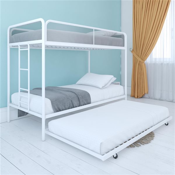 Dhp Triple Bunk Bed Twin 41 5, Triple Bunk Bed Size