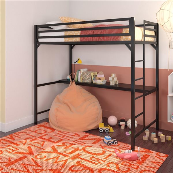 Dhp Miles Study Loft Bed Twin 41 5, $50 Bunk Beds