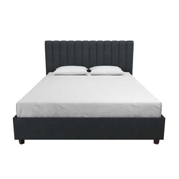Novogratz Boutique Metal Storage Platform Bed Queen Black 4302039n Rona Novogratz Boutique Metal Storage, Yaletown Black Queen 6 Drawer Platform Storage Bed