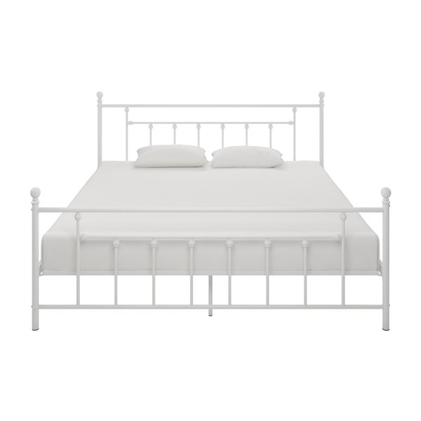 DHP Manila Metal Bed - Full - 44-in x 56-in x 77.5-in - Bronze