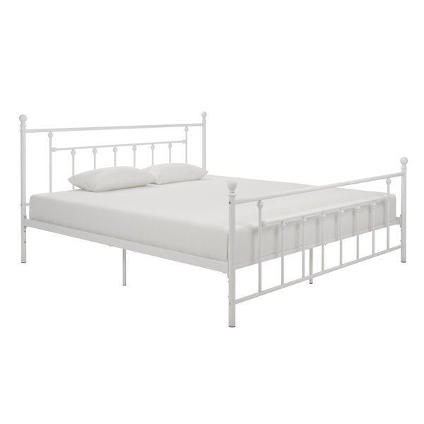 DHP Manila Metal Bed - Full - 44-in x 56-in x 77.5-in - Bronze