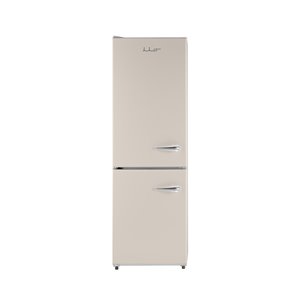 Réfrigérateur iio Retro de 11 pi cu avec congélateur inférieur sans givre, porte gauche, crème, 23,5 po