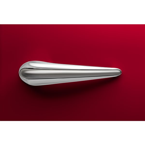 iio Retro Frost Free Refrigerator with Bottom Freezer - Left Hinge - 11 cu. ft. - Red