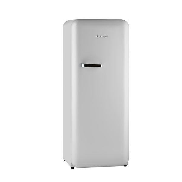 Smeg Retro Style 1.5 Cu. ft. Compact Refrigerator with Right Hinge in White | Nebraska Furniture Mart