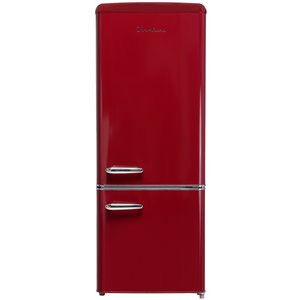 Chambers Retro Refrigerator with Bottom Freezer - 7 cu. Ft. - Wine Red