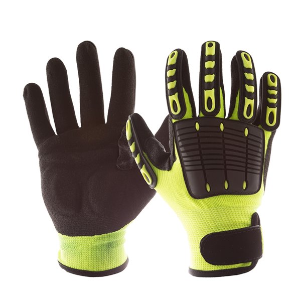 Gants Antichocs Back Tracker de IMPACTO, petit, vert