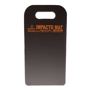 Impacto Anti-Fatigue Kneeling Mat - Black 8x16-in  carrying handle