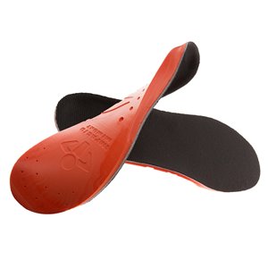 Impacto Anti-Fatigue Memory Foam Insoles - Small -  Orange shoe M6-7 W8-9