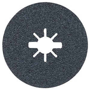 Disques fibres X-Lock à gros grain, grain 24 de Bosch, 25 mcx, 4,5 po
