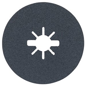 Bosch 25 pc. 5 In. 60 Grit X-LOCK Medium Grit Abrasive Fiber Discs FBX560