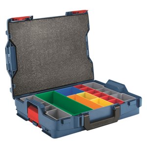 Bosch Stackable L-Boxx Accessory Storage Case with Inserts - 4.5-in