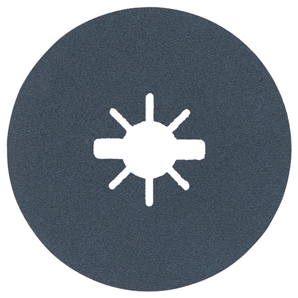 Bosch Grit X-Lock Fine Grit Abrasive Fiber Discs 120 grain - 25 pieces - 5-in