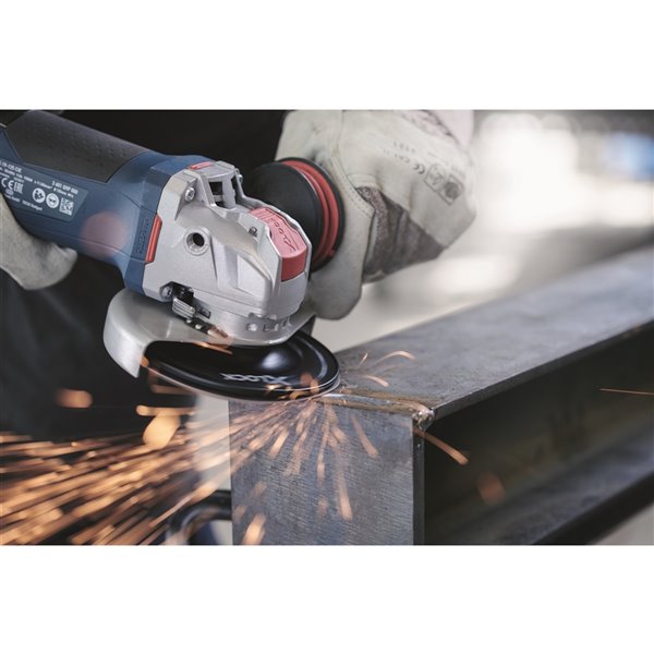 Bosch X Lock Ergonomic Angle Grinder with Paddle Switch 4 1 2 in