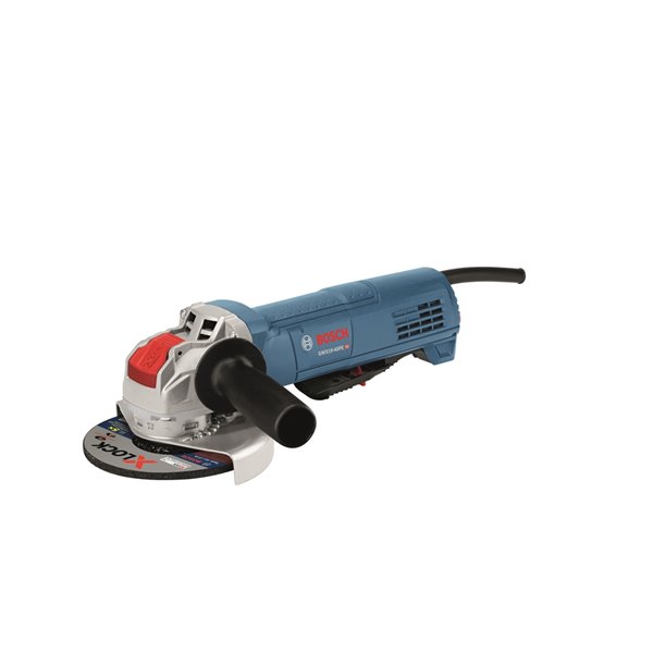 Bosch X-Lock Ergonomic Angle Grinder with Paddle Switch - 4 1/2-in