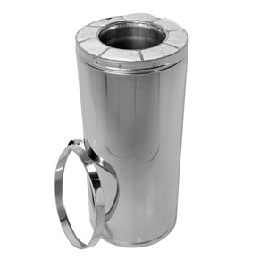 Longueur de cheminée CF Sentinel de Selkirk, inox, 6 po x 24 po