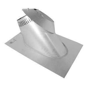 Solin ajustable JM Supervent de Selkirk, 6/12 à 12/12, 7 po, 2 mcx