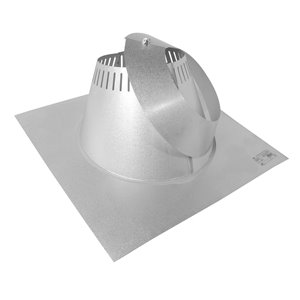 Solin ajustable JM Supervent de Selkirk, 0/12 à 6/12, 7 po, 2 mcx