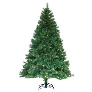 Henryka Henderson Artificial Christmas Tree with LED Lights - 7.5-ft - 350 Lights