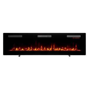 Dimplex Sierra 72-in Wall-Mount Linear Electric Fireplace