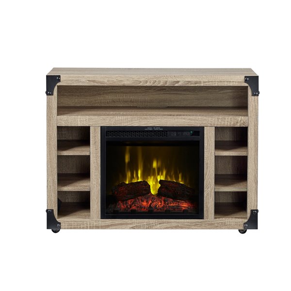 Dimplex Chelsea Electric Fireplace Logs Oak 18in C3P18LJ2086DO