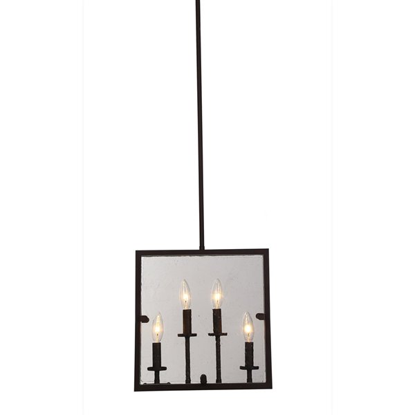 Artcraft Lighting Harbor Point AC10302OB 4-Light Pendant - 3.75-in x 14-in - Oil Rubbed Bronze