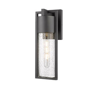 Artcraft Lighting Bond AC9141BK Outdoor Wall Light - 15.75-in - Black