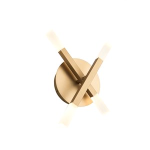 Applique murale à 4 lumières Twig SC13094BG d'Artcraft Lighting, 18,5 po, or brossé