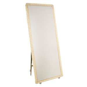 Miroir à éclairage DEL Reflections AM309 d'Artcraft Lighting, 27,5 po x 67 po, cristal