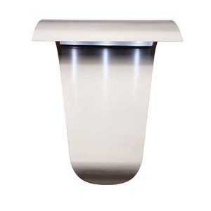 Luminaire mural extérieur Fontana AC9031SS d'Artcraft Lighting, 11 po, acier inoxydable
