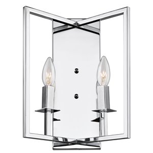 Luminaire de salle de bain à 3 lumières Tilbury AC7093BK d