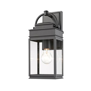 Artcraft Lighting Fulton AC8220BK Outdoor Wall Light - 13.5-in - Black