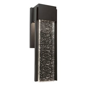 Luminaire mural extérieur Cortland AC9167BK d'Artcraft Lighting, 16 po, noir