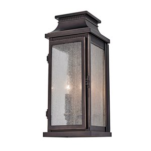 Luminaire mural extérieur Mansard AC8172OB d'Artcraft Lighting, 18.25 po, bronze