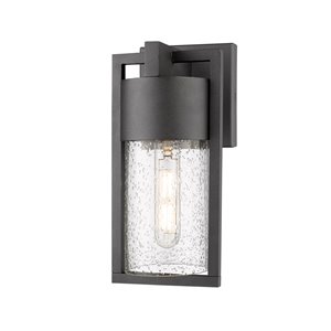 Luminaire mural extérieur Bond AC9140BK d'Artcraft Lighting, 11 po, noir