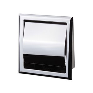 Nameeks General Hotel Wall Mounted Toilet Paper Holder In Chrome - 3-in x 6-in x 6-in