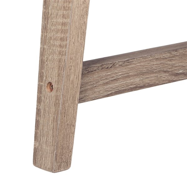 Safavieh Malone Retro Midcentury Natural Wood Coffee Table - 35.4-in Diameter