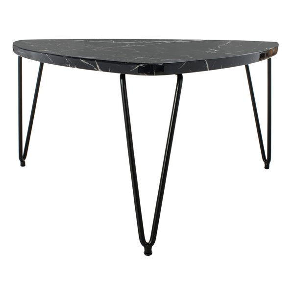 Safavieh Jacky Triangle Coffee Table - Black - Triangular Shaped ...