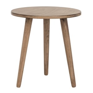 Safavieh Orion Round Wood Accent Table