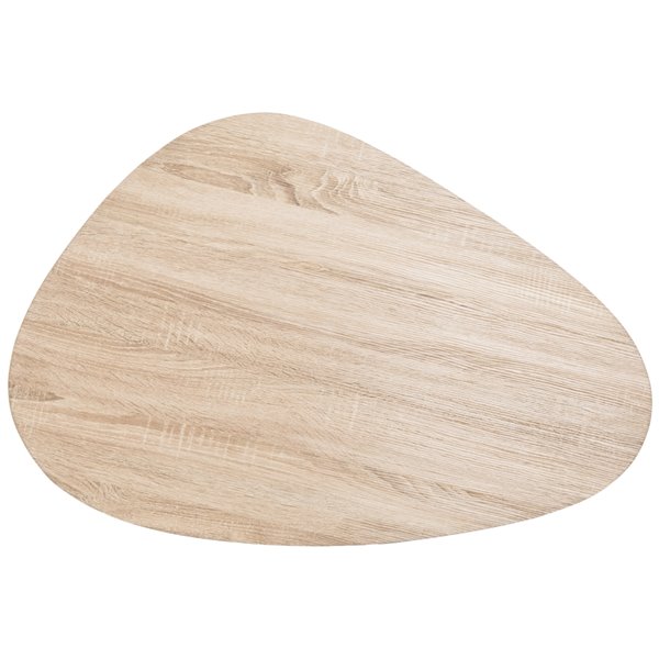 Safavieh Rocco Retro Midcentury Wood Coffee Table - Natural - Triangular Shape
