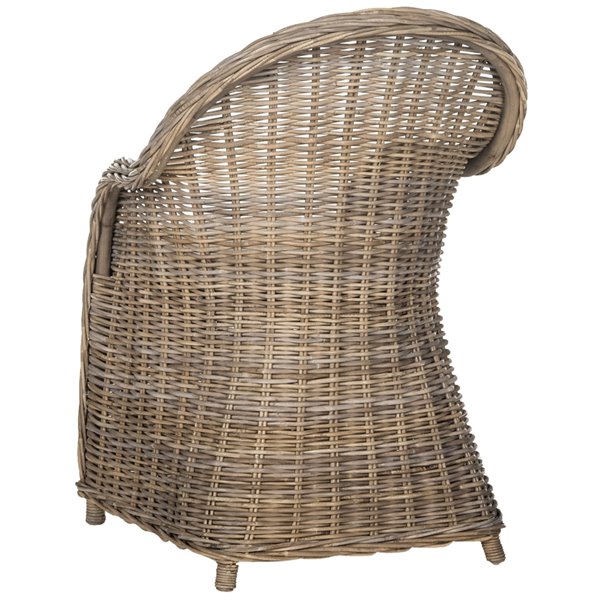 Safavieh Zane Wicker Club Chair Natural SEA7006A RONA