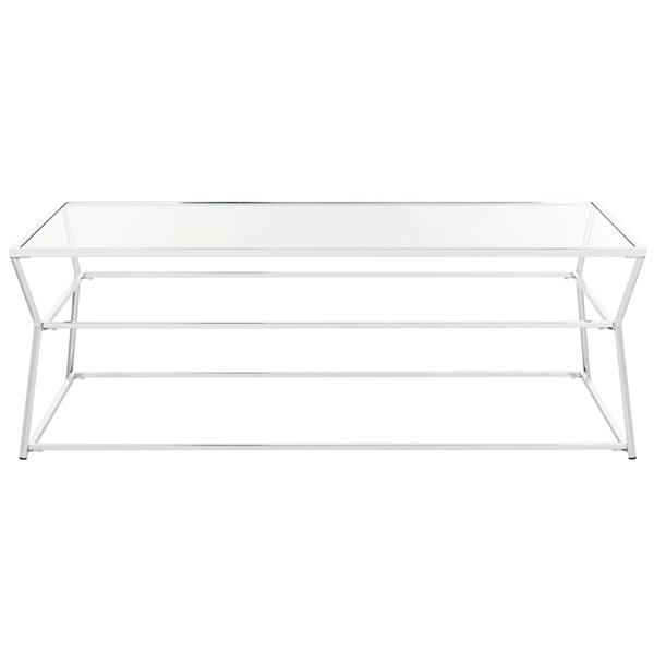 Safavieh Ellie Rectangular Glass Coffee Table MMT6004A RONA